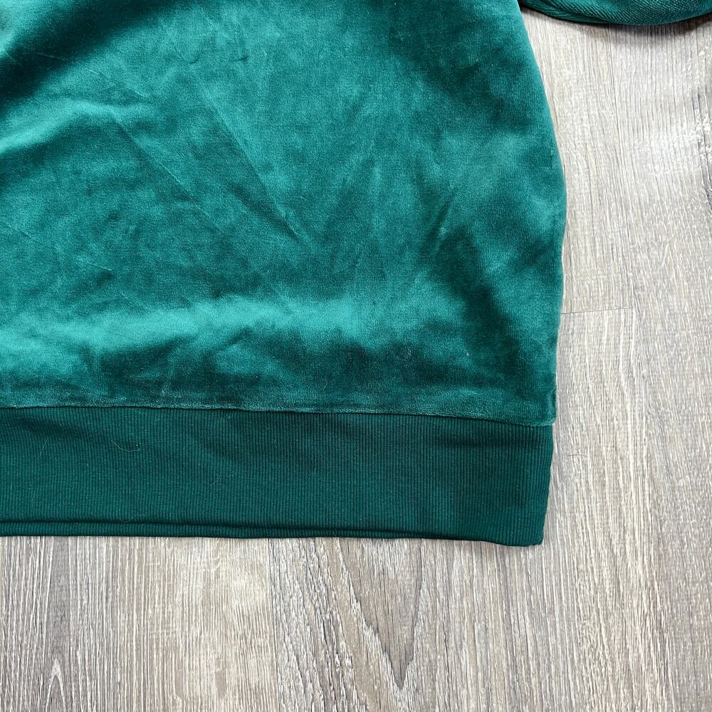 Wild Fable Women's Dark Green Velour Tunic Sweatshirt - Size Small - NWT - Picture 4 of 7